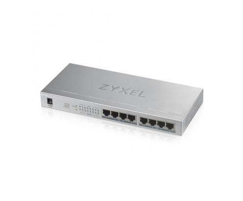 ZYXEL No administrado Gigabit Ethernet (10/100/1000) EnergÍ­a sobre Ethernet (PoE) Gris